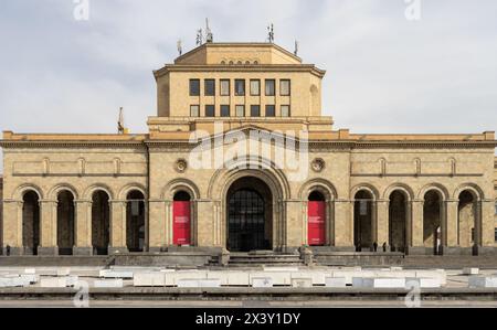 Erevan, Armenia 14 febbraio 2024: Museo di storia dell'Armenia Foto Stock