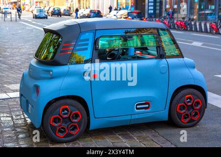 Citroën ami, auto elettrica senza patente Foto Stock