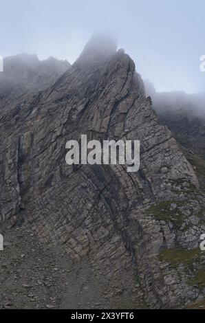 Parco naturale delle Valli occidentali nei Pirenei di Huesca, Spagna Foto Stock