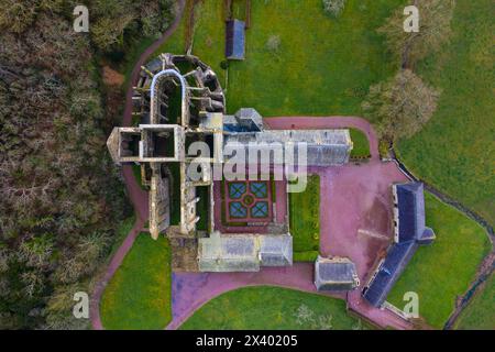 Francia, Manche, Cotentin. Hambye, abbazia di Notre-Dame de Hambye, ex monastero benedettino Foto Stock