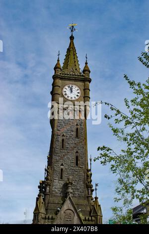 Orologio di Machynlleth Foto Stock