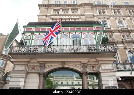 The Clermont Hotel, stazione di Charing Cross, Charing Cross Road, City of Westminster; Londra, REGNO UNITO Foto Stock