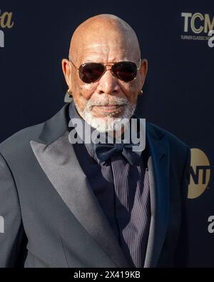 27 aprile 2024, Hollywood, California, USA: Morgan Freeman partecipa al 49° Annual AFI Life Achievement Award in onore di Nicole Kidman. (Credit Image: © Billy Bennight/ZUMA Press Wire) SOLO PER USO EDITORIALE! Non per USO commerciale! Foto Stock