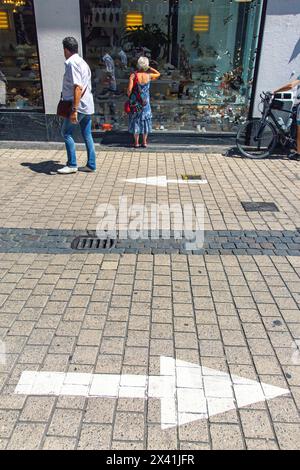 Organizzazione COVID-19 Foto Stock