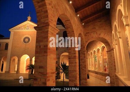 Santuario Madonna dello splendore, Giulianova, Italia. Il santuario della Madonna dello splendore Foto Stock