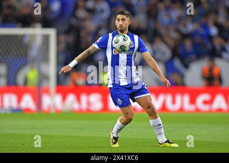 28 aprile 2024: Dragon Stadium, Lisbona, Porugal. Campionato portoghese Porto contro Sporting: Alan Varela di Porto Foto Stock