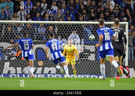 28 aprile 2024: Dragon Stadium, Lisbona, Porugal. Campionato portoghese Porto contro Sporting: Franco Israel dello Sporting Foto Stock