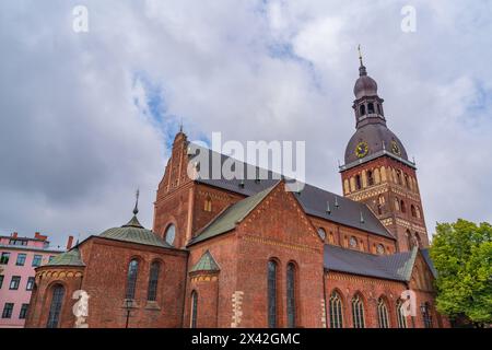 Cattedrale di riga, chiesa cattedrale di Santa Maria, a riga, Lettonia Foto Stock