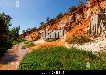 Il torrente delle fate di Mui ne in Vietnam Foto Stock