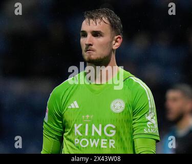 Preston, Regno Unito. 29 aprile 2024. Jakub Stolarczyk di Leicester City durante il match del Campionato Sky Bet Preston North End vs Leicester City a Deepdale, Preston, Regno Unito, 29 aprile 2024 (foto di Steve Flynn/News Images) a Preston, Regno Unito il 4/29/2024. (Foto di Steve Flynn/News Images/Sipa USA) credito: SIPA USA/Alamy Live News Foto Stock