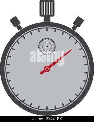 Icona cronometro illustrazione vettoriale disegno simbolo Illustrazione Vettoriale