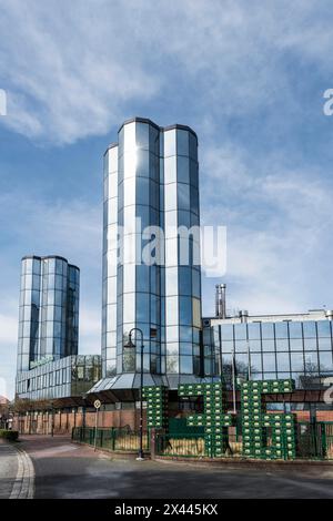 Friesisches brewhouse, Jever Brewery, Jever, Frisia orientale, bassa Sassonia, Germania Foto Stock