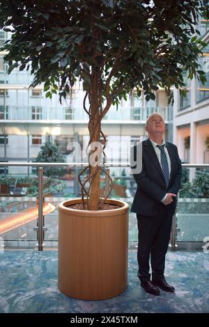 Ian Hislop alla conferenza per il 25° anniversario della Society of Editors, all'hotel Leonardo Royal, London St Paul's. Data foto: Martedì 30 aprile 2024. Foto Stock