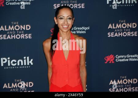 LONDRA, INGHILTERRA - APRILE 30: Anju Solanki partecipa alla prima inglese di "The Almond and the Seahorse" al Vue West End il 30 aprile 2024 a Londra, Inghilterra. Foto Stock