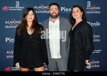 LONDRA, INGHILTERRA - APRILE 30: Celyn Jones partecipa alla prima inglese di "The Almond and the Seahorse" al Vue West End il 30 aprile 2024 a Londra, Inghilterra. Foto Stock