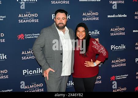 LONDRA, INGHILTERRA - APRILE 30: Celyn Jones partecipa alla prima inglese di "The Almond and the Seahorse" al Vue West End il 30 aprile 2024 a Londra, Inghilterra. Foto Stock