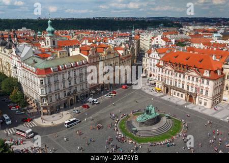 Staromestke Namesti Praga Repubblica Ceca Foto Stock