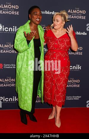 Londra, Regno Unito. 30 aprile 2024. Rachel Adedeji e Rebel Wilson partecipano alla premiere inglese Almond & the Seahorse al Vue West End di Leicester Square, Londra. (Foto di Cat Morley/SOPA Images/Sipa USA) credito: SIPA USA/Alamy Live News Foto Stock