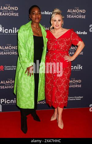 Londra, Regno Unito. 30 aprile 2024. Rachel Adedeji e Rebel Wilson partecipano alla premiere inglese Almond & the Seahorse al Vue West End di Leicester Square, Londra. (Foto di Cat Morley/SOPA Images/Sipa USA) credito: SIPA USA/Alamy Live News Foto Stock