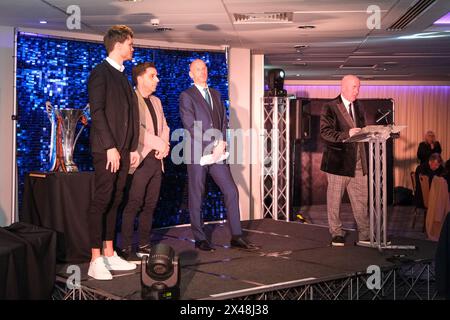 Gli Star Football Awards all'OEC di Owlerton, 29/4/24 Foto Stock