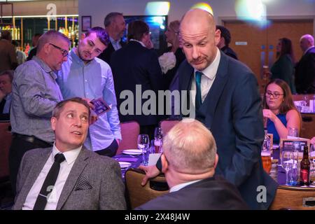 Gli Star Football Awards all'OEC di Owlerton, 29/4/24 Foto Stock