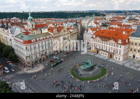 Staromestke Namesti Praga Repubblica Ceca Foto Stock