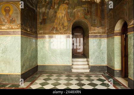 Cattedrale Alexander Nevski interno della cattedrale Alexander Nevski nel centro di Sofia, Bulgaria. Sofia Alexander Nevski Plein Sofia Oblast Bulgaria Copyright: XGuidoxKoppesx Foto Stock