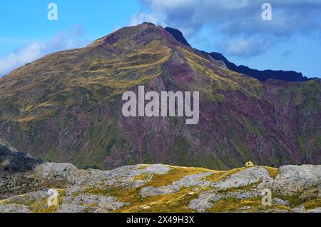 Parco naturale delle Valli occidentali nei Pirenei di Huesca, Spagna Foto Stock