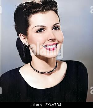 ANN MILLER (1923-2004) attrice cinematografica e ballerina statunitense nel 1948 Foto Stock