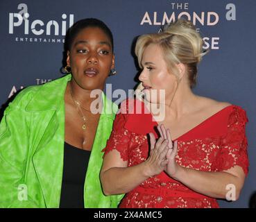 Rachel Adedeji e Rebel Wilson alla premiere del film inglese "The Almond and the Seahorse", Vue West End, Leicester Square, martedì 30 aprile 2024 a Londra, Inghilterra, Regno Unito. CAP/CAN ©CAN/Capital Pictures Foto Stock