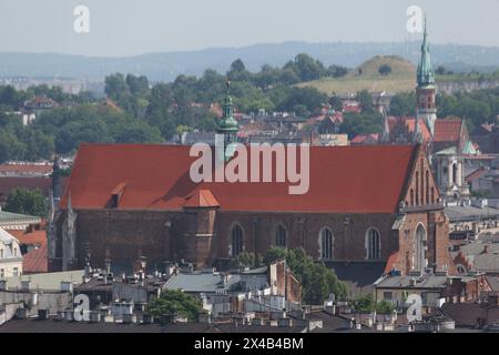 Chiesa cattolica romana di Santa Caterina d'Alessandria, monastero agostiniano Foto Stock