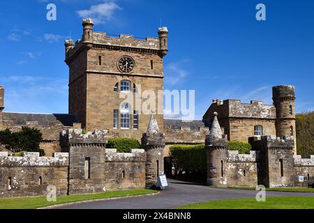 Domenica pomeriggio al castello di Culzean Foto Stock