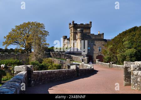 Domenica pomeriggio al castello di Culzean Foto Stock