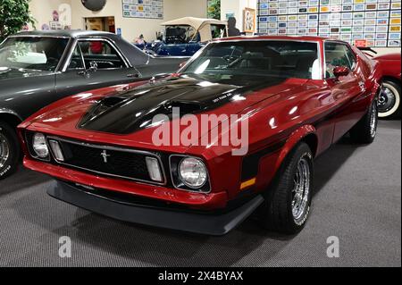 1973 Ford Mustang Mach 1. Foto Stock