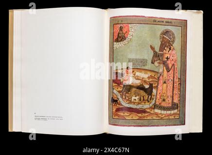 Old Russian Painting di Smirnova, pubblicato per la prima volta nel 1970 in URSS. Foto Stock