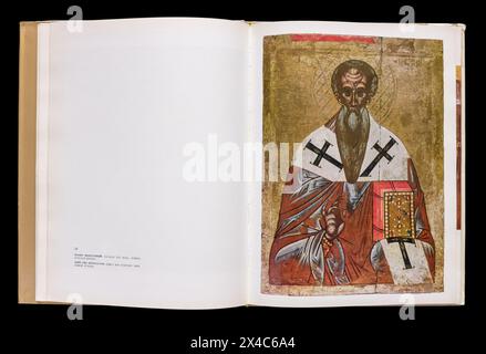 Old Russian Painting di Smirnova, pubblicato per la prima volta nel 1970 in URSS. Foto Stock