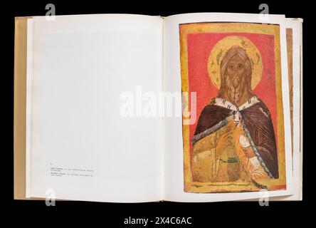 Old Russian Painting di Smirnova, pubblicato per la prima volta nel 1970 in URSS. Foto Stock