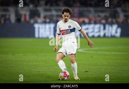 Dortmund, Germania. 1° maggio 2024. Vitinha (Parigi) Borussia Dortmund - Paris Saint-Germain 01.05.2024 Copyright (nur für journalistische Zwecke) di Foto Stock