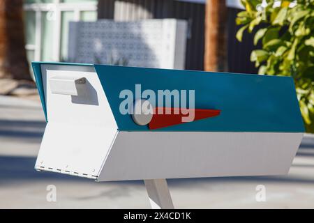 Palm Springs, cassetta postale Modernism Foto Stock