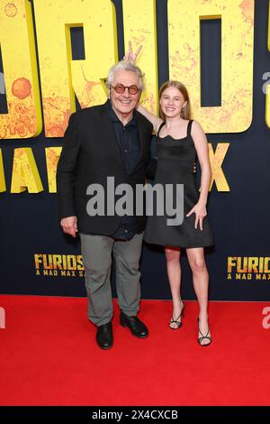 2 maggio 2024: GEORGE MILLER e ALYLA BROWNE partecipano alla prima australiana di "Furiosa: A Mad Max Saga" presso lo State Theatre il 2 maggio 2024 a Sydney, NSW Australia (Credit Image: © Christopher Khoury/Australian Press Agency via ZUMA Press Wire) SOLO USO EDITORIALE! Non per USO commerciale! Foto Stock