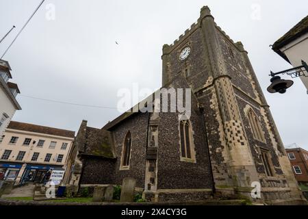 Wallingford, Inghilterra, Regno Unito. Giovedì 1 Wallingford si reca alle urne per le elezioni locali del 2 maggio 2024, per decidere chi verrà eletto Commissario di polizia. Crediti: Lu Parrott / Alamy Live News Foto Stock