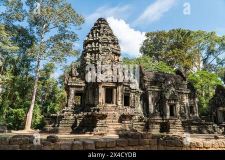 Chau dire Tevoda, tempio di Angkor, Cambogia Foto Stock