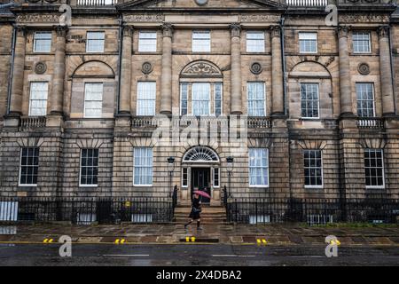 Edimburgo, Lothian, Scozia, Regno Unito. 23 novembre 2022. Bute House, la residenza ufficiale del primo ministro della Scozia. Foto Stock