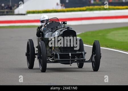 Nicholas Pellett, Sunbeam Tourist Trophy, SF Edge Trophy, per auto edoardiane e speciali con motori aeronautici nello spirito delle prime gare di Brooklands Foto Stock