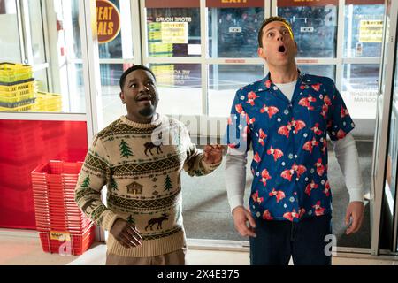 Harold e il Purple Crayon Zachary Levi, Lil Rel Howery Foto Stock