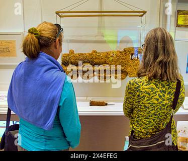 Greenock, Glasgow, Scozia, Regno Unito. 2 maggio 2024 il Wyllieum, l'artista george wylie ha un nuovo museo dedicato alle sue opere. Credit Gerard Ferry/Alamy Live News Foto Stock