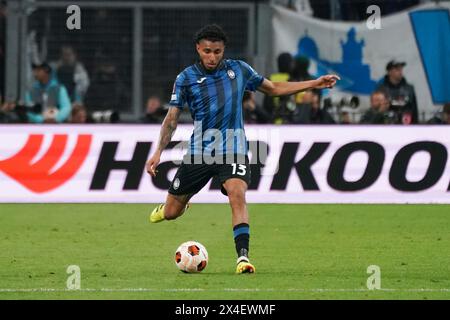 José Dos Santos Ederson (Atalanta Bergame) durante la semifinale di UEFA Europa League contro l'Atalanta Bergame e l'Olympique de Marseille all'Orange Vélodrome di Marsiglia. Foto Stock