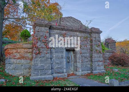 USA, Sleepy Hollow. Cimitero Sleepy Hollow (PR) Foto Stock