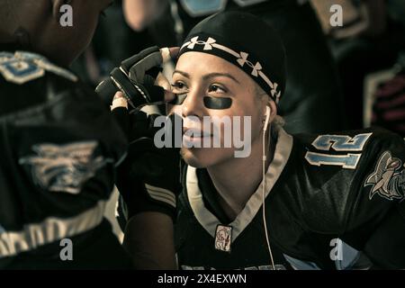 Brooklyn, New York. Apertura della stagione per la squadra di calcio professionistica femminile. (Solo per uso editoriale) Foto Stock