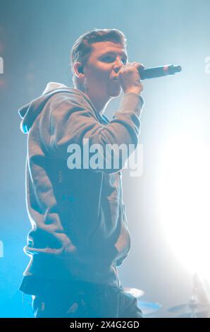 Professor Green, V2012, Hylands Park, Chelmsford, Essex, Regno Unito - 18 agosto 2012 Foto Stock